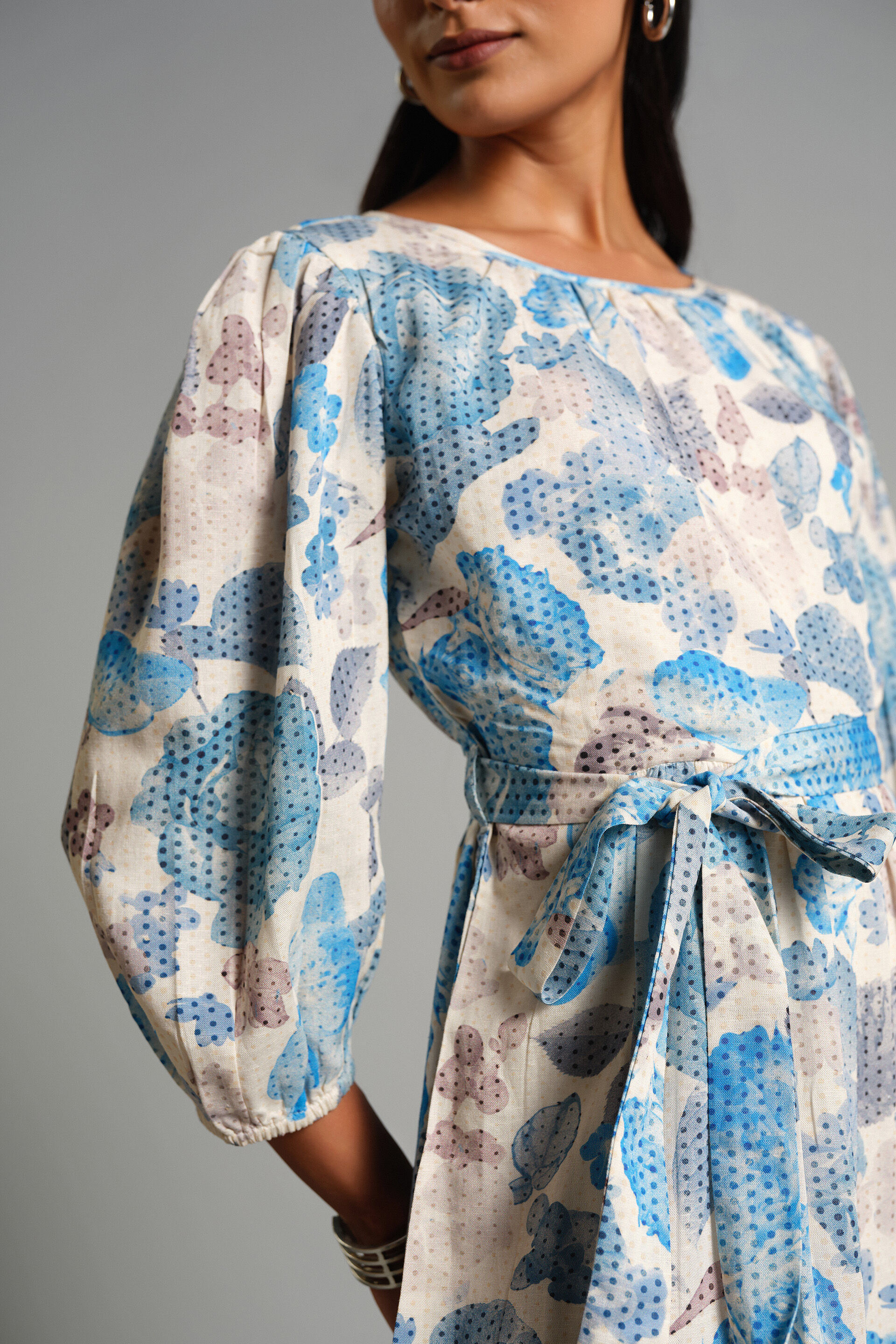 Fluence Dress, Blue, image 5